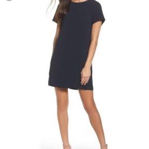 FELICITY & COCO dark navy blue dress.